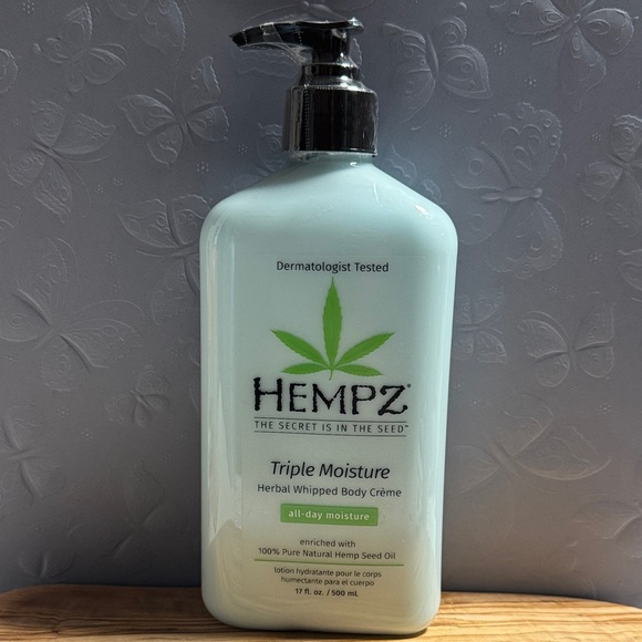3-Hempz Hydrating Lotion lot- Ocean Breeze, Glow Glitter, Triple Moisturizer NEW - Picture 3 of 7